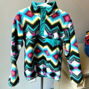 Patagonia Aztec print fleece